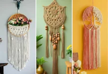 دیوارکوب مکرومه (جدیدترین مدل های ترند امسال ۱۴۰۴ - ۲۰۲۵)