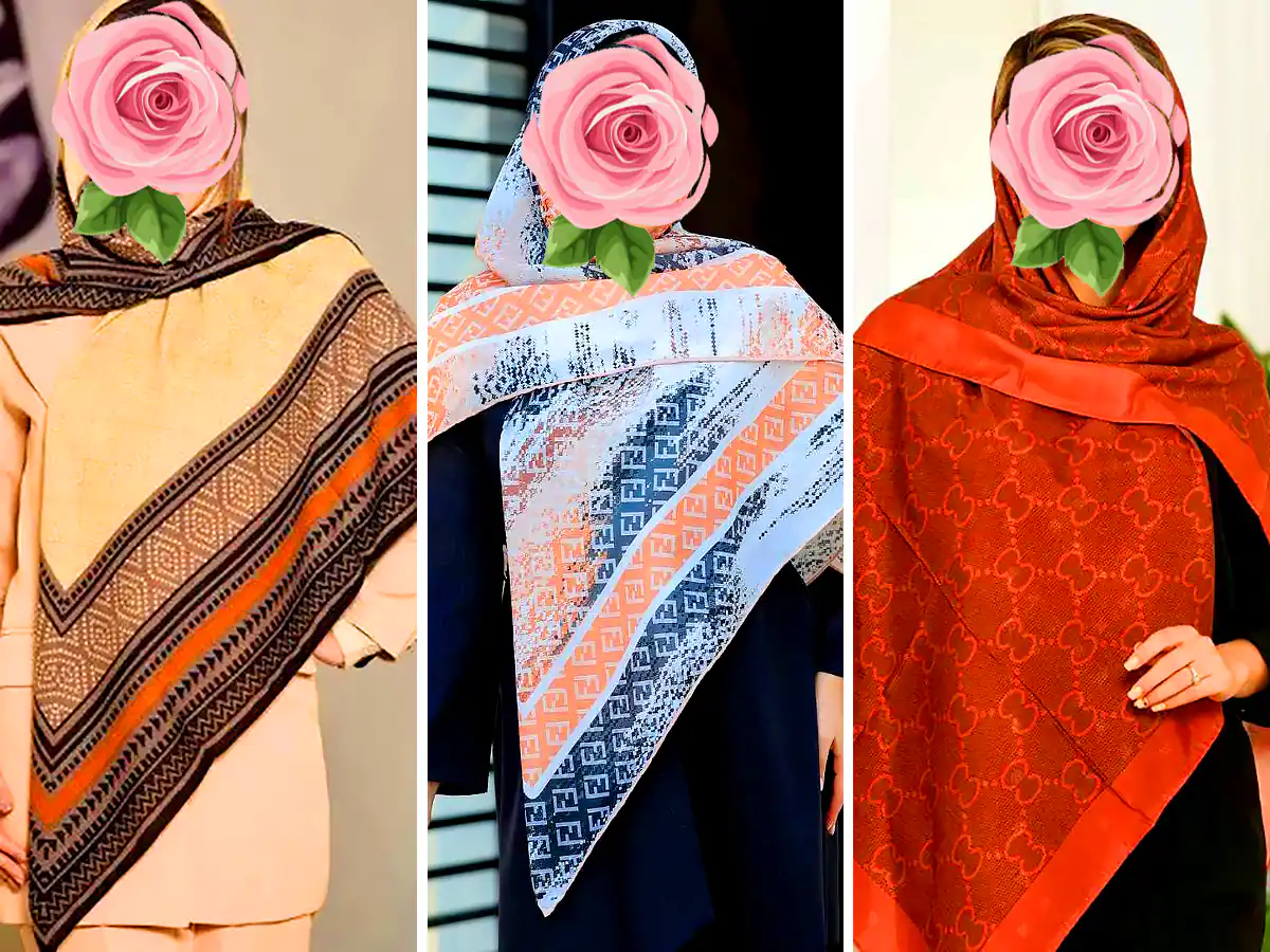روسری شیک و طرحدار مجلسی (جدیدترین مدل های ترند امسال ۱۴۰۴ - ۲۰۲۵)
