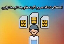 روش استعلام سیم کارت از طریق خطوط