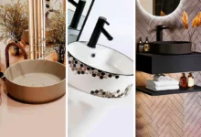 روشویی سنگی گرد سرویس (جدیدترین مدل های ترند امسال ۱۴۰۴ - ۲۰۲۵)