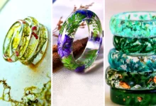 رینگ رزینی گلبرگی (جدیدترین مدل های ترند امسال ۱۴۰۴ - ۲۰۲۵)