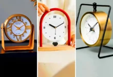 ساعت مدرن رومیزی (جدیدترین مدل های ترند امسال ۱۴۰۴ - ۲۰۲۵)
