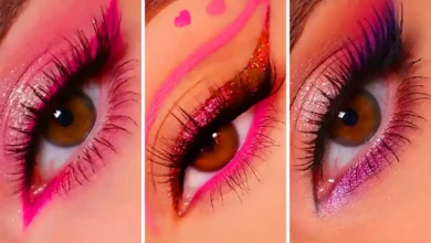سایه چشم صورتی (جدیدترین مدل های ترند امسال ۱۴۰۴ - ۲۰۲۵)
