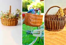 سبد پیک نیک حصیری (جدیدترین مدل های ترند امسال ۱۴۰۴ - ۲۰۲۵)