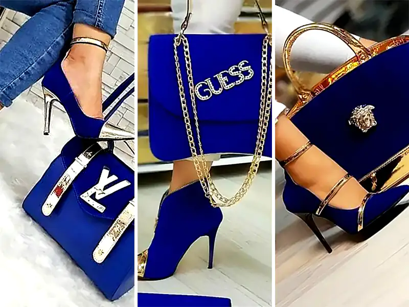 ست آبی کاربنی جدید کیف و کفش زنانه (جدیدترین مدل های ترند امسال ۱۴۰۴ - ۲۰۲۵) ست آبی کاربنی جدید کیف و کفش زنانه (جدیدترین مدل های ترند امسال ۱۴۰۴ - ۲۰۲۵)
