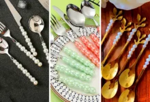 ست قاشق چنگال مرواریدی (جدیدترین مدل های ترند امسال ۱۴۰۴ - ۲۰۲۵)