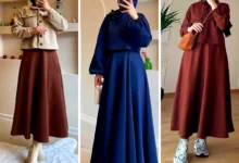 ست کت و دامن ضخیم و گرم (جدیدترین مدل های ترند امسال ۱۴۰۴ - ۲۰۲۵)