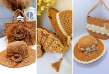ست کیف و کفش مدرن حصیری (جدیدترین مدل های ترند امسال ۱۴۰۴ - ۲۰۲۵)