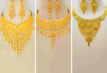 سرویس طلا خیره کننده (جدیدترین مدل های ترند امسال ۱۴۰۴ - ۲۰۲۵)