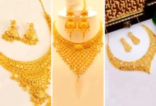 سرویس طلا نفیس عربی (جدیدترین مدل های ترند امسال ۱۴۰۴ - ۲۰۲۵)
