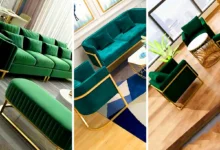 سرویس مبل سبز لاکچری (جدیدترین مدل های ترند امسال ۱۴۰۴ - ۲۰۲۵)