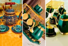 سرویس چای خوری لوکس (جدیدترین مدل های ترند امسال ۱۴۰۴ - ۲۰۲۵)