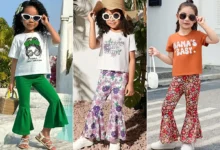 شلوار دمپا گشاد فانتزی دخترونه (جدیدترین مدل های ترند امسال ۱۴۰۴ - ۲۰۲۵)