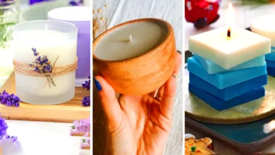 شمع معطر آرام‌بخش و لوکس خانگی (جدیدترین مدل های ترند امسال ۱۴۰۴ - ۲۰۲۵)