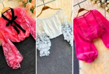 شومیز بدون یقه مجلسی (جدیدترین مدل های ترند امسال ۱۴۰۴ - ۲۰۲۵)