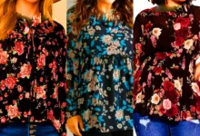 شومیز حریر گل گلی (جدیدترین مدل های ترند امسال ۱۴۰۴ - ۲۰۲۵)