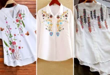 شومیز سفید گلدوزی شده (جدیدترین مدل های ترند امسال ۱۴۰۴ - ۲۰۲۵)