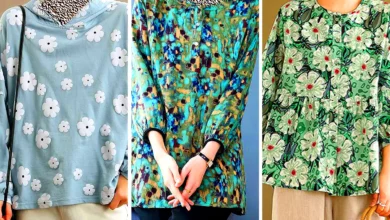 شومیز نخی گلدار زنانه (جدیدترین مدل های ترند امسال ۱۴۰۴ - ۲۰۲۵)