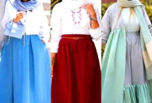 شومیز و دامن ساده نخی (جدیدترین مدل های ترند امسال ۱۴۰۴ - ۲۰۲۵)