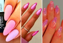طراحی ناخن صورتی شیک (جدیدترین مدل های ترند امسال ۱۴۰۴ - ۲۰۲۵)