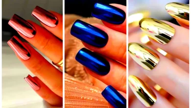 طرح ساده و تک رنگ برای ناخن (جدیدترین مدل های ترند امسال ۱۴۰۴ - ۲۰۲۵)
