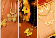 طلای شیک و لاکچری پروانه‌ای (جدیدترین مدل های ترند امسال ۱۴۰۴ - ۲۰۲۵)