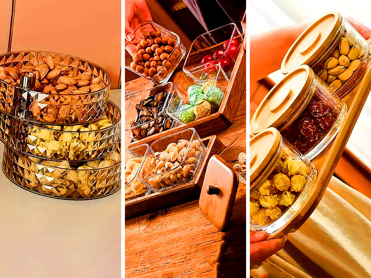 ظرف آجیل خوری جدید (جدیدترین مدل های ترند امسال ۱۴۰۴ - ۲۰۲۵) ظرف آجیل خوری جدید (جدیدترین مدل های ترند امسال ۱۴۰۴ - ۲۰۲۵)