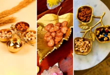 ظروف سرو برنجی لوکس (جدیدترین مدل های ترند امسال ۱۴۰۴ - ۲۰۲۵)