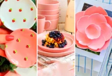 ظروف فانتزی مینیمال صورتی (جدیدترین مدل های ترند امسال ۱۴۰۴ - ۲۰۲۵)