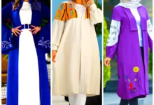 عبا جلو دکمه دار شیک (جدیدترین مدل های ترند امسال ۱۴۰۴ - ۲۰۲۵)