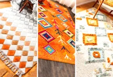 فرش گلیمی زیبا (جدیدترین مدل های ترند امسال ۱۴۰۴ - ۲۰۲۵)