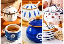 قابلمه سرامیکی رنگی شیک (جدیدترین مدل های ترند امسال ۱۴۰۴ - ۲۰۲۵)