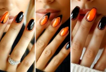 لاکژل نارنجی شیک (جدیدترین مدل های ترند امسال ۱۴۰۴ - ۲۰۲۵)