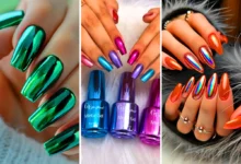 لاکژل‌های متنوع آینه‌ای (جدیدترین مدل های ترند امسال ۱۴۰۴ - ۲۰۲۵)