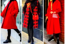 لباس زنانه جذاب و ترندی قرمز (جدیدترین مدل های ترند امسال ۱۴۰۴ - ۲۰۲۵)