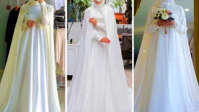 لباس عروس شنل‌دار (جدیدترین مدل های ترند امسال ۱۴۰۴ - ۲۰۲۵)