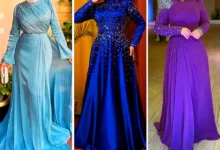 لباس مجلسی ساتن جدید (جدیدترین مدل های ترند امسال ۱۴۰۴ - ۲۰۲۵)