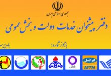 لیست تلفن و آدرس دفاتر پیشخوان دولت کرج