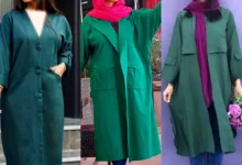 مانتو باکلاس سبز زارا (جدیدترین مدل های ترند امسال ۱۴۰۴ - ۲۰۲۵)