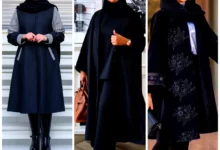 مانتو جدید دخترونه مشکی (جدیدترین مدل های ترند امسال ۱۴۰۴ - ۲۰۲۵)