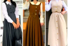 مانتو ساده کمر کلوش (جدیدترین مدل های ترند امسال ۱۴۰۴ - ۲۰۲۵)
