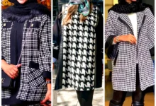 مانتو سفید مشکی مجلسی (جدیدترین مدل های ترند امسال ۱۴۰۴ - ۲۰۲۵)