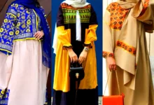 مانتو سنتی بلند طرح دار (جدیدترین مدل های ترند امسال ۱۴۰۴ - ۲۰۲۵)