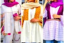 مانتو شیک دو رنگ (جدیدترین مدل های ترند امسال ۱۴۰۴ - ۲۰۲۵)