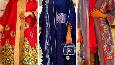مانتو عبایی رنگی لاکچری (جدیدترین مدل های ترند امسال ۱۴۰۴ - ۲۰۲۵)