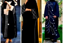 مانتو عبایی کار شده (جدیدترین مدل های ترند امسال ۱۴۰۴ - ۲۰۲۵)