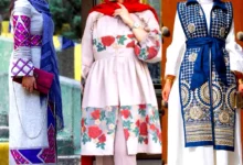مانتو فلورال رنگارنگ دخترانه (جدیدترین مدل های ترند امسال ۱۴۰۴ - ۲۰۲۵)
