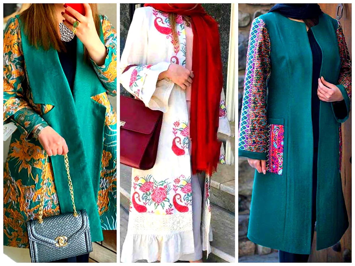 مانتو مجلسی الیاف مصنوعی (جدیدترین مدل های ترند امسال ۱۴۰۴ - ۲۰۲۵)