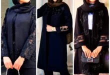مانتو مشکی ضخیم و گرم (جدیدترین مدل های ترند امسال ۱۴۰۴ - ۲۰۲۵)