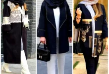 مانتو مشکی ژورنالی (جدیدترین مدل های ترند امسال ۱۴۰۴ - ۲۰۲۵)